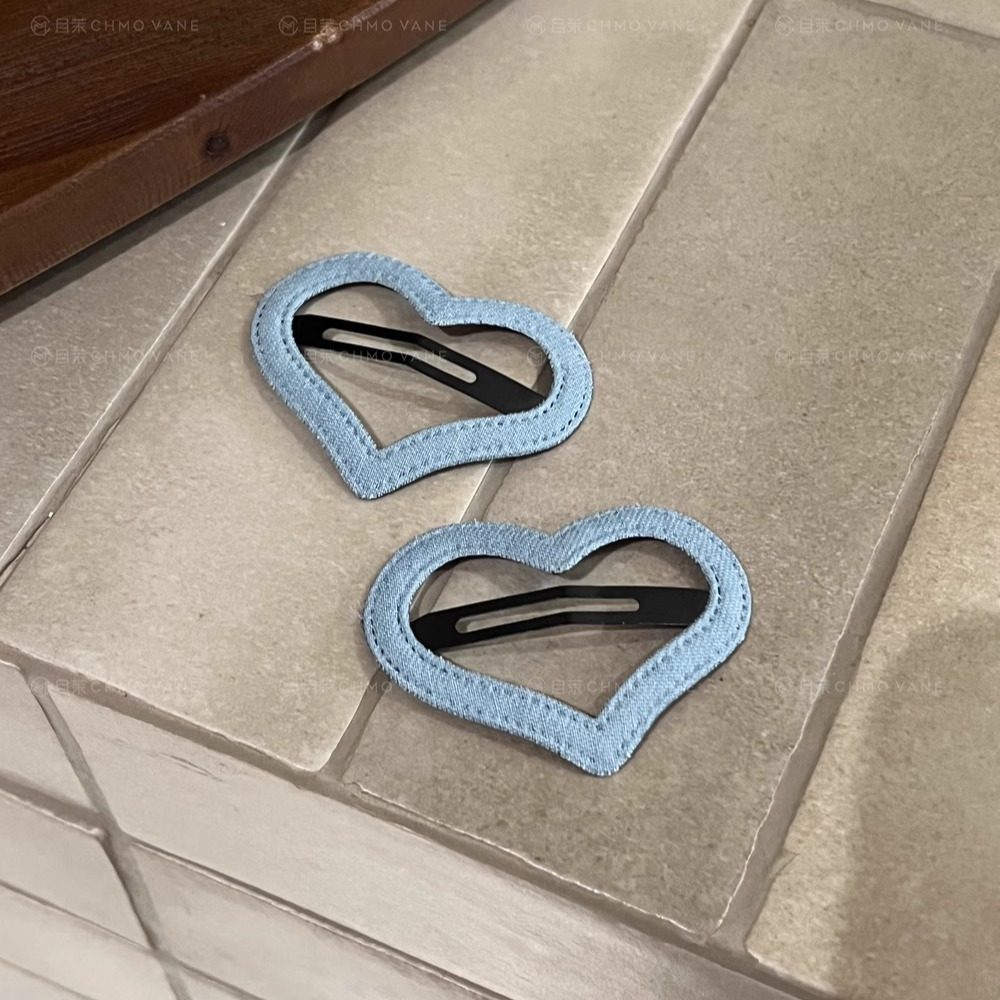 且茉~搭配小物~爱心牛仔BB夹发夹少女刘海侧边夹发卡新款头饰发饰,饰品/流行首饰/时尚饰品新,发饰,淘宝优惠券,粉丝福利购,淘宝优惠卷