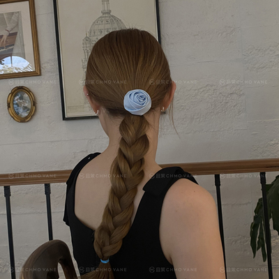 度假氛围手工花朵发夹