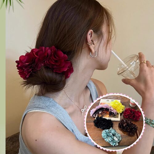 大号香蕉夹易梦玲同款花花