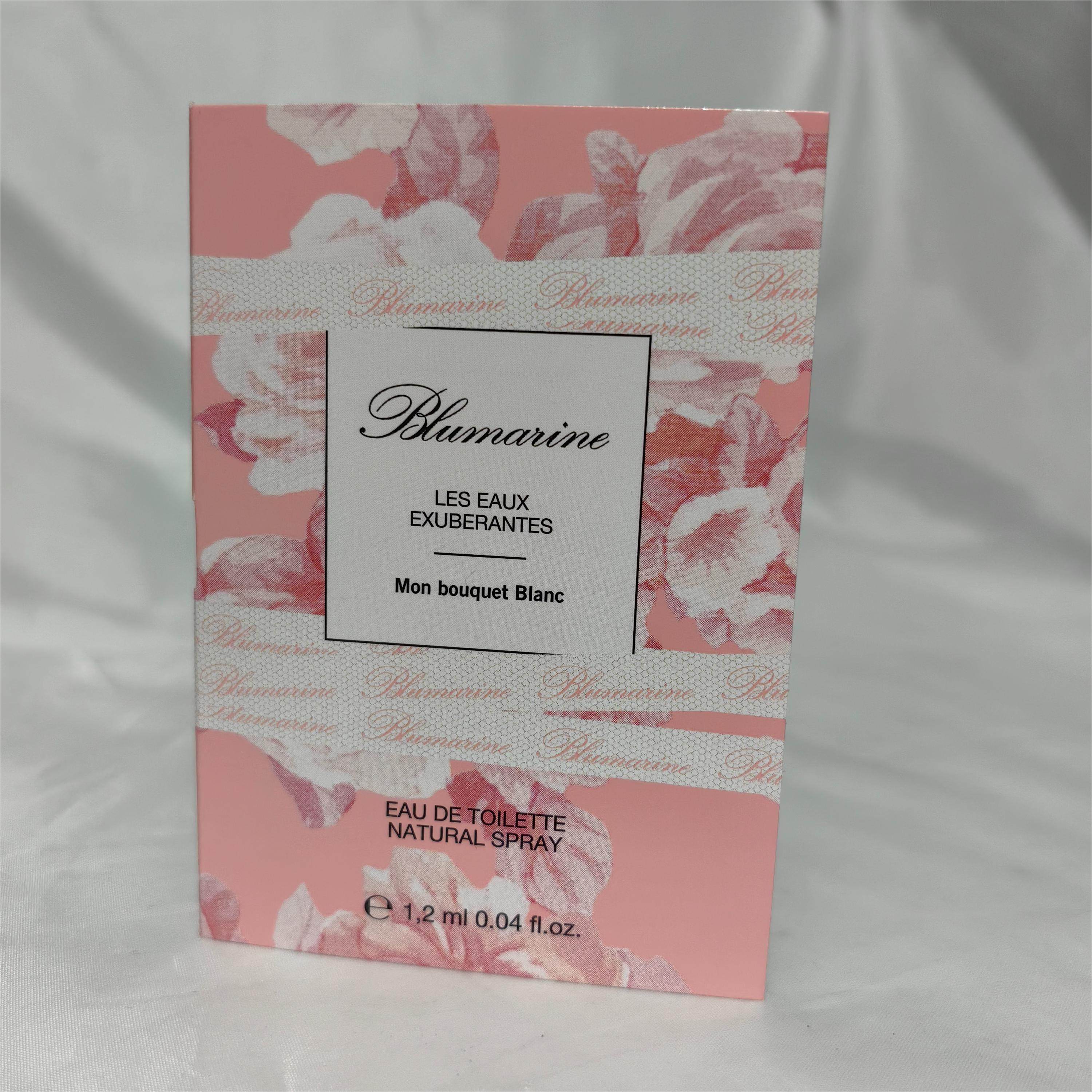 Blumarine蓝色情人杜鲁萨迪女士淡香水试管小样清新淡雅花香调