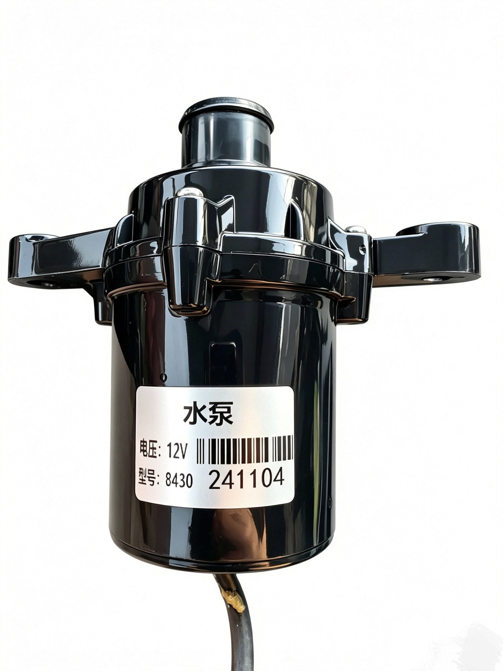 智能马桶u型水箱专用水泵12伏,锁两颗螺丝的水泵,线头是两针的