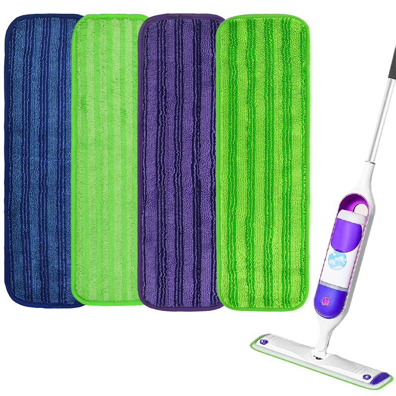 适配Swiffer PowerMop家用平板拖把粘扣式清洁布套配件拖把替换头