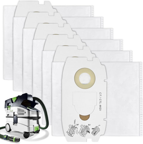 适配FeStool 费斯托midi 498411 家用吸尘器配件无纺布集尘袋批发