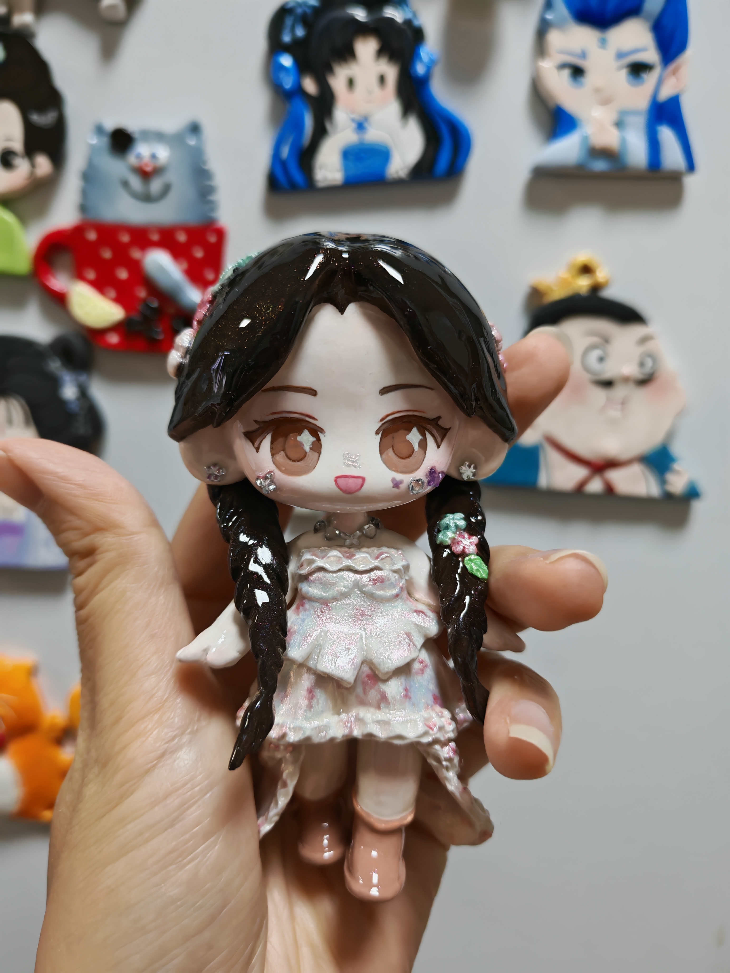 粘土手办动漫游戏角色卡通画周边来图定制定金专拍链接