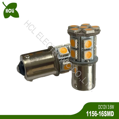 DC12V 24V 1156 R5W R10W BA15S 1141 P21W BAU15S LED汽车后雾灯