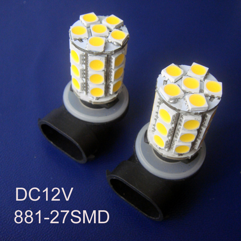 高品质 12V 881 LED汽车前雾灯 881 led 防雾灯 汽车装饰雾灯泡