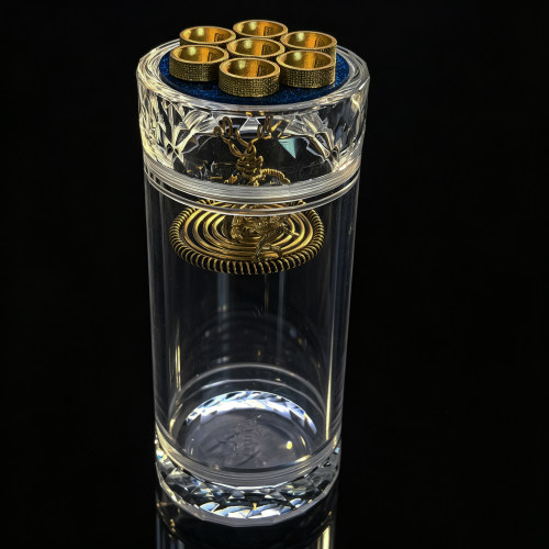 鸣虫虫具徐一舟60七孔纯铜眼圈异形簧钻石PRO蝈蝈活体亚克力罐子