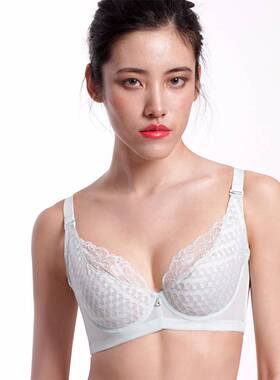 拍下优惠18贝佳人BW93803水晶杯内衣薄款收副乳调整型软钢圈文胸