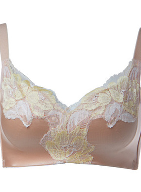 新款贝佳人B91552 火花系无钢圈超聚拢升级版调整型侧收上托文胸