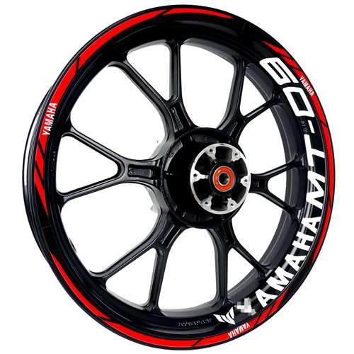 适用于雅马哈MT09反光轮毂贴