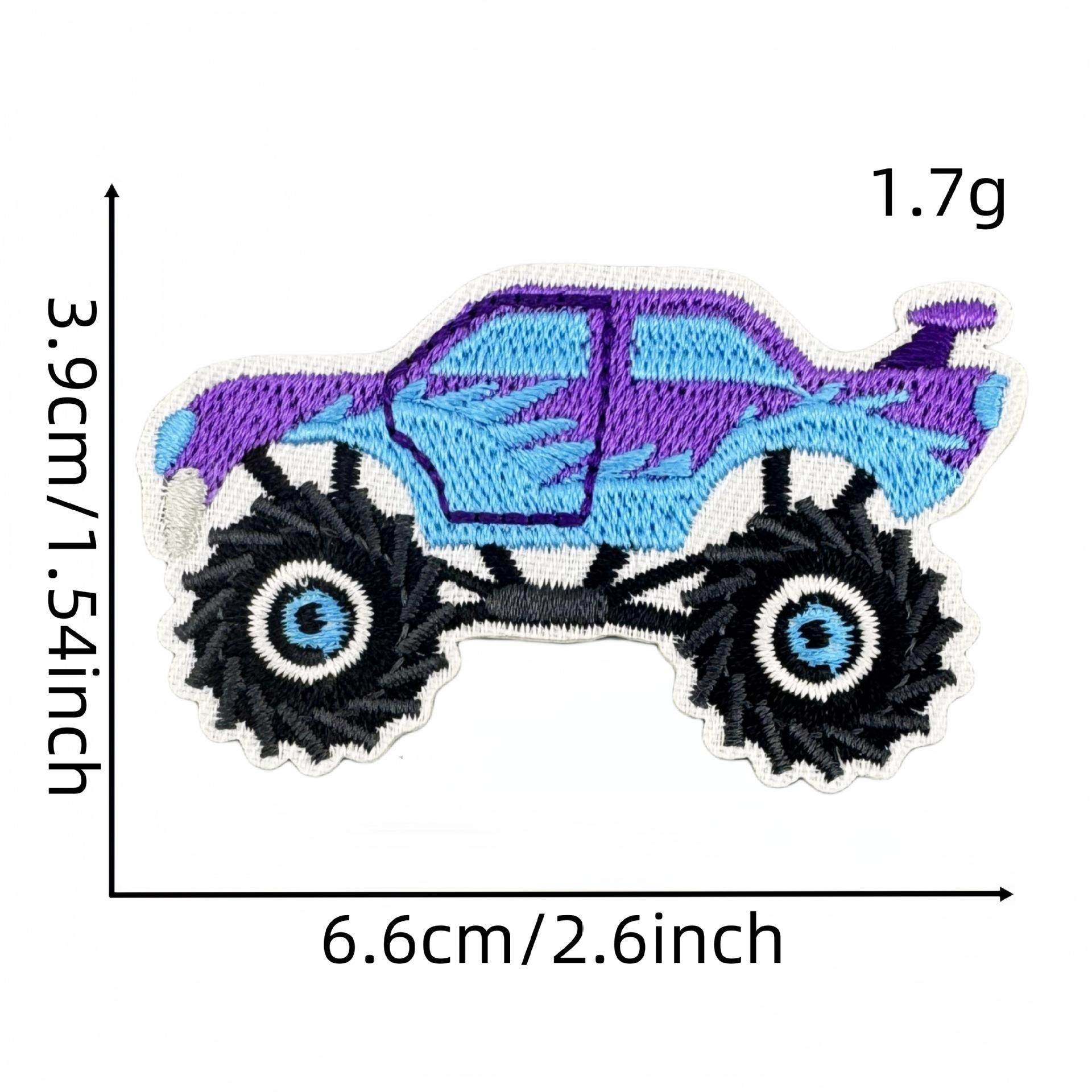 新款越野车儿童布贴衣服外套装饰立体电脑绣花手工diy益智刺爆款,居家布艺,布贴,淘宝优惠券,粉丝福利购,淘宝优惠卷