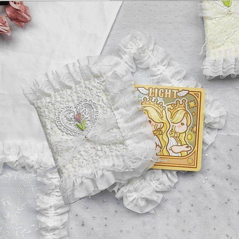 湫凌自制A5书衣weeks书套手账本布艺保护套蕾丝花边一件代发爆款,文具电教/文化用品/商务用品,书皮/书衣,淘宝优惠券,粉丝福利购,淘宝优惠卷