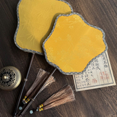 古风团扇中国风汉服拍照道具舞蹈走秀配饰精致百搭扇子