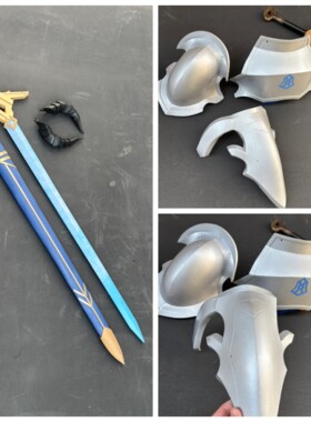 LJCOS 胜利女神妮姬nikke寒冬 吉萝婷 寒冬杀手 勇者之剑cos道具