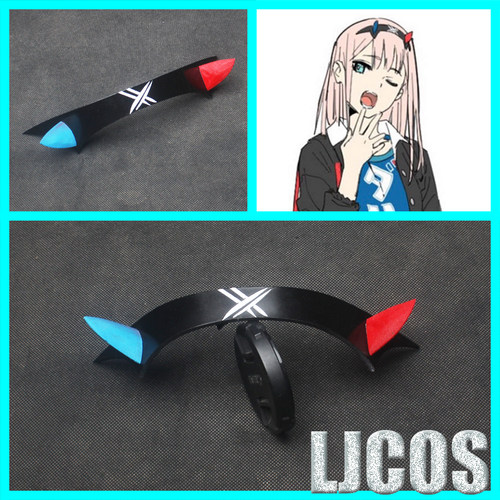 【LJCOS】darling in the franxx女主02头饰发夹运动装cosplay