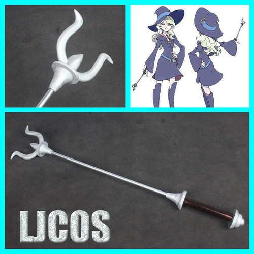 【LJCOS】小魔女学园 院  戴安娜 卡文迪什 魔法杖 cosplay道具
