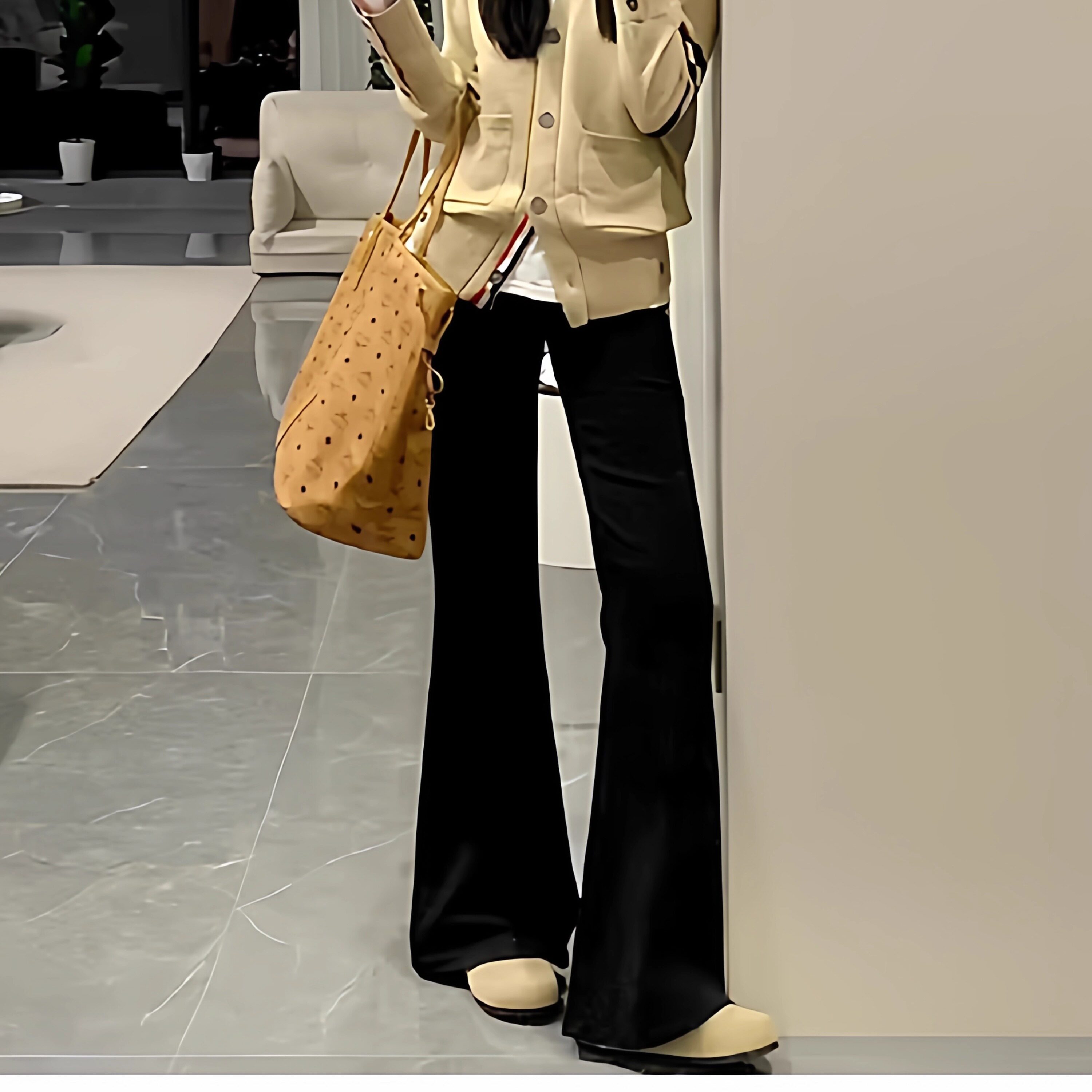 秋冬加绒西装喇叭裤女大码胖妹妹梨形身材修身显瘦休闲裤KX22060,女装/女士精品,休闲裤,淘宝优惠券,粉丝福利购,淘宝优惠卷