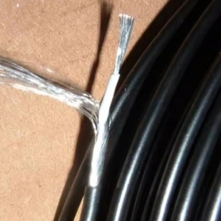 进口单芯0.25平方屏蔽线信号线麦克风连接线多股铜芯超软