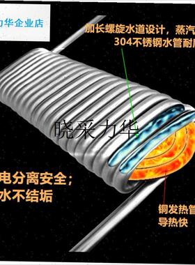 家用蒸汽清洗机发热体q配件大全3000W压铸蒸汽发生水电分离发热l
