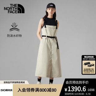 TheNorthFace北面UE女先锋设计防泼水背带裙户外夏季 83P7