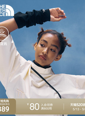 北面UE女中袖T恤宽松小高领防泼水户外夏款TheNorthFace|8DHH
