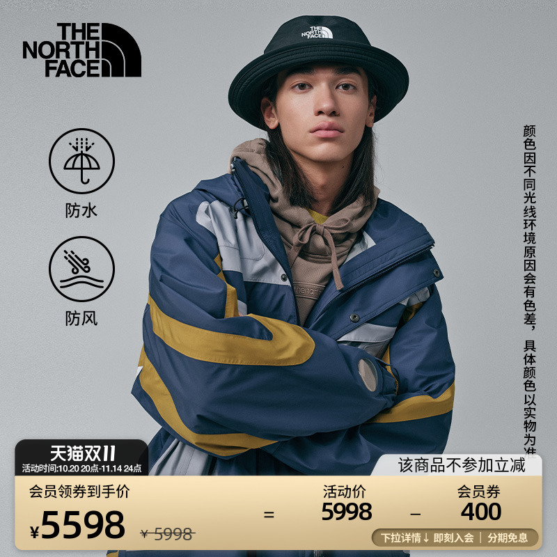 北面UE设计师款男冲锋衣硬壳外套