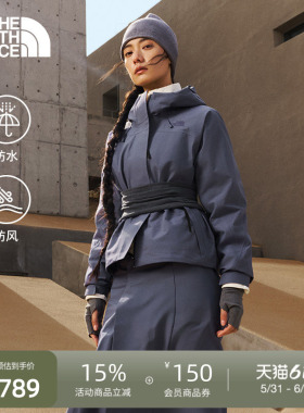 北面UE设计师款马年硬壳外套冲锋衣女防水户外TheNorthFace|8E69