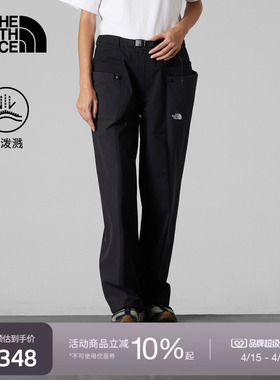 北面UE设计师款休闲裤女拼接设计户外防泼水TheNorthFace|8E2Q