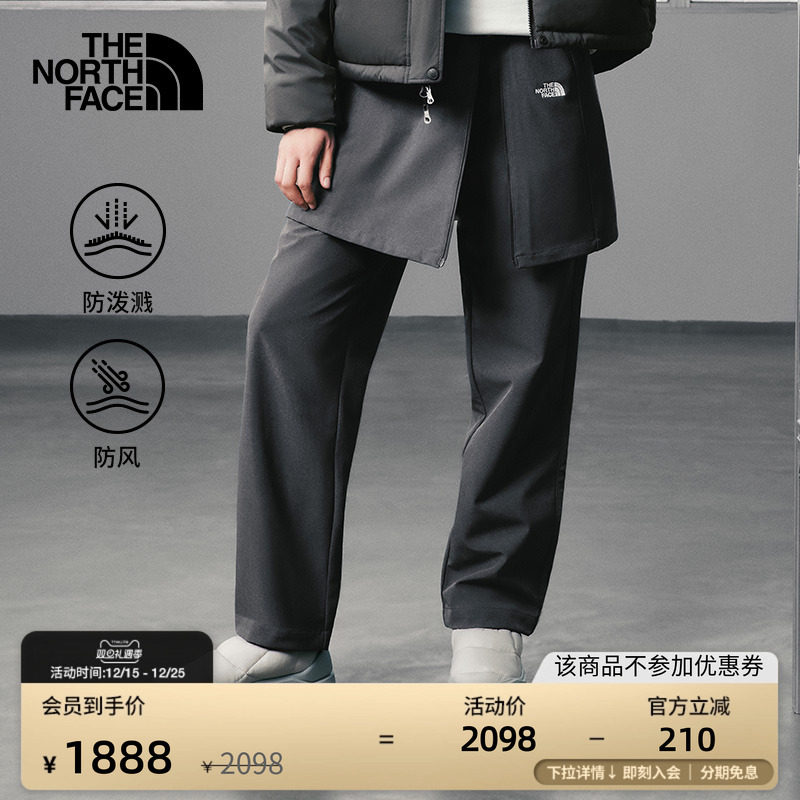 北面UE设计师款女防风休闲裤短裙