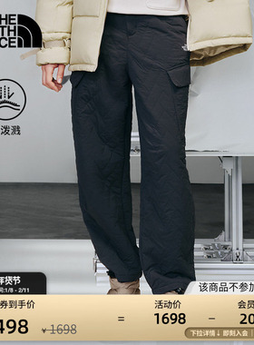 北面UE设计师款女防泼水夹棉长裤户外保暖新款TheNorthFace|8E2K