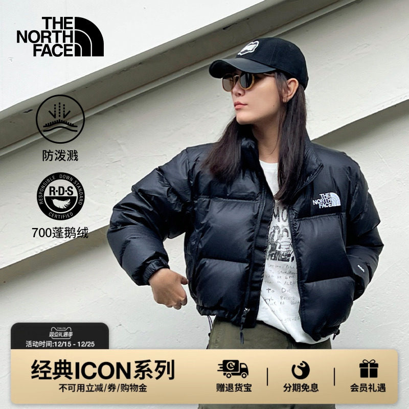 北面ICON女鹅绒羽绒服保暖