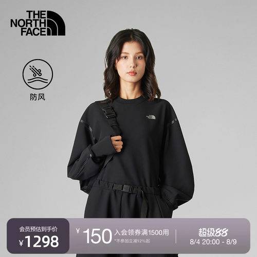 北面UE设计师款女A字防风卫衣