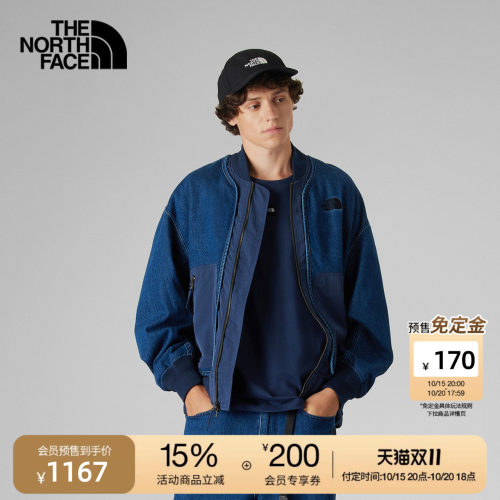 北面UE设计师款男休闲牛仔外套