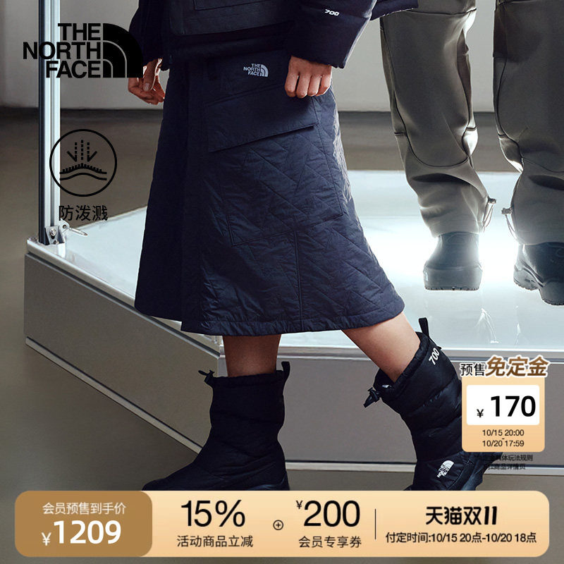 预售北面UE设计师款A字半裙女防泼水户外秋冬TheNorthFace|8E2J