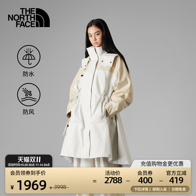 北面UE女防水冲锋衣外套