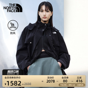 8CJ1 北面UE女防风夹克舒适宽松便捷外套城市休闲TheNorthFace