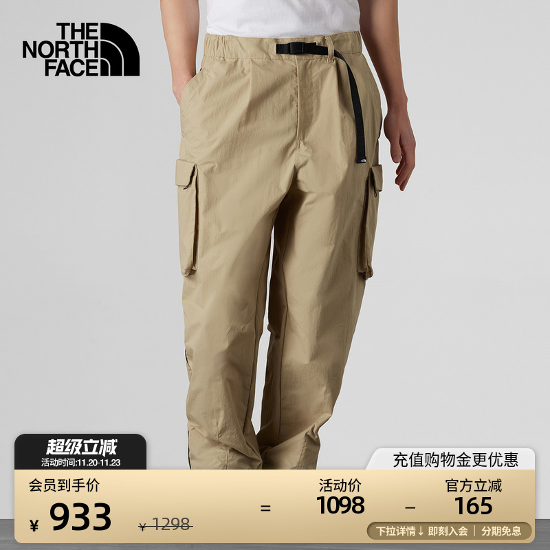 北面UE男宽松舒适休闲长裤
