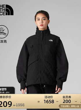 北面UE「新年蜕变」系列女保暖棉马甲防泼水TheNorthFace|8CHV