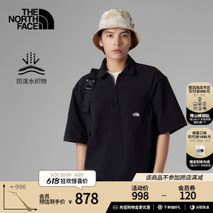 89TU 新款 T恤户外24夏季 TheNorthFace北面UE男舒适防泼水Polo衫