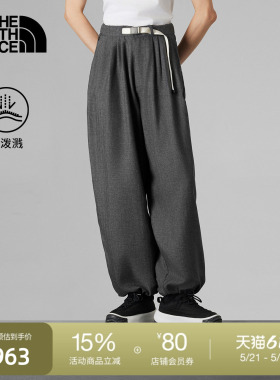 北面UE女设计师款休闲长裤防泼水舒适户外TheNorthFace|8E6N