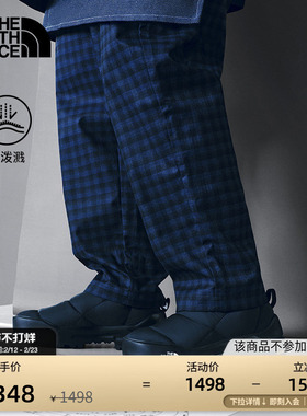 北面UE设计师款格纹休闲裤男多口袋户外防泼水TheNorthFace|8E1Y