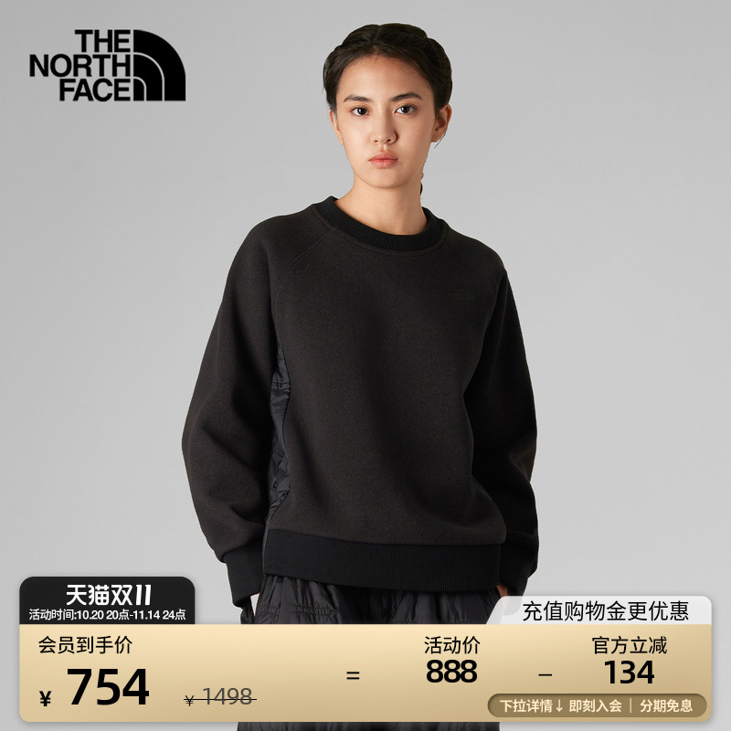 北面UE女舒适保暖户外卫衣