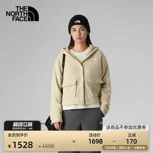 北面UE设计师款 8E2C 抓绒上衣女休闲舒适保暖户外TheNorthFace