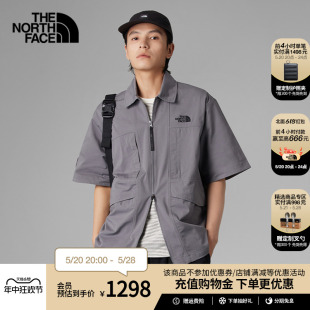 男透气户外夏新款 TheNorthFace北面UE设计师款 衬衫 机能感短袖 8861