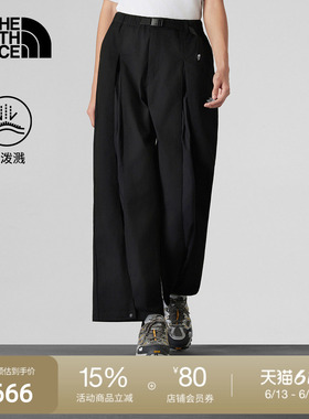 北面UE设计师款女休闲拼接长裤防泼水户外TheNorthFace|8CMF