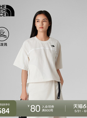 北面UE女短袖T恤防泼水户外宽松A字春夏款TheNorthFace|8CJ8