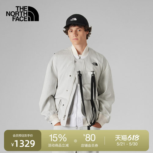 北面UE设计师款男休闲牛仔马甲