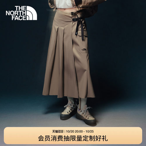 北面UE设计师款女A字半身裙