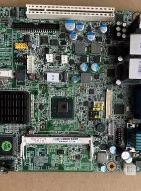 研华AIMB-213/D REV.A1 D525集成CPU台式工控迷你主板双网口