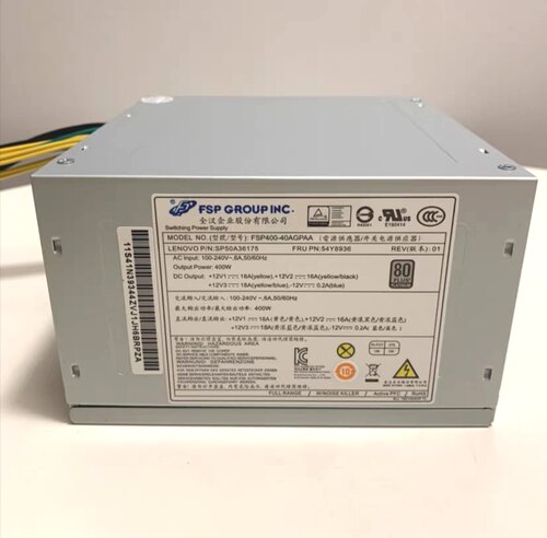 联想M910T TS250 TS550 P310 P320 10针电源 400W FSP400-40AGPAA